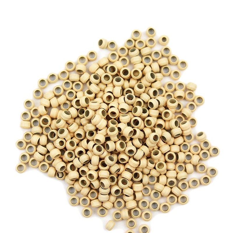 500 Pcs 2.5mm Copper Nano Rings Micro Beads for Nano