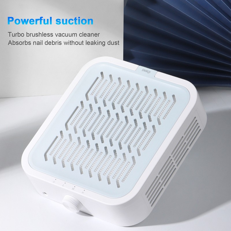 120W Turbo Brushless Nail Vacuum Cleaner Electric Nail Dust Collector