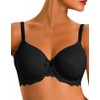 Chantelle Womens Rive Gauche Full Coverage Smooth Bra Black 36E