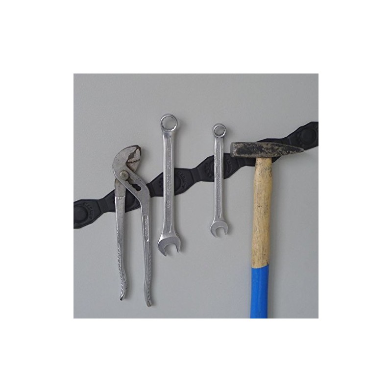 Fleximagnet mit 10 Neodym-Magneten, Magnetleiste, 70 cm