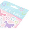 Milly Green Playful Ponies Stickers - Clear, Standard