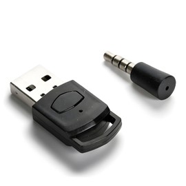 Transmisor de Sonido Bluetooth 5.0, Adaptador de Audio Bluetooth Profesional Plug and Play con Baja Latencia para PC y