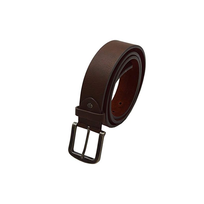 flevado Unisex Belt Leisure Business Party Belt, brown