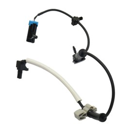 KarParts360 For Chevy Express 2500/3500 2003-2017 ABS Speed Sensors Driver and Passenger Side | Pair | Front | Blade Type | Female Connector | Wheel Mounted | Bolt Mounting Type | With Wiring Harness