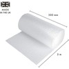 Hampine – Protective Bubble Cushioning Wrap for Packaging and Mailing,