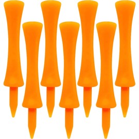 LOVMEAD Golf Tees Plastic Driver 32 39 45 51 58 70 mm Set Value 50 Pieces Golf Tee Long Plastic Red Blue Yellow White Pink Orange Colourful Castle Tee 1-1/2 Inch 1-3/4 Inch 2-1/4 Inch 2-3/4 Inch