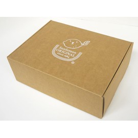 Sanlemon P-8852 Plush Gift Box with Logo Small Size (W x D x H): 11.2 x 3.5 x 7.9 inches (28.5 x 9 x 20 cm), Perfect for Paps, Kittens, Fluffies, Etc., Size M, Birthday, Christmas, Present