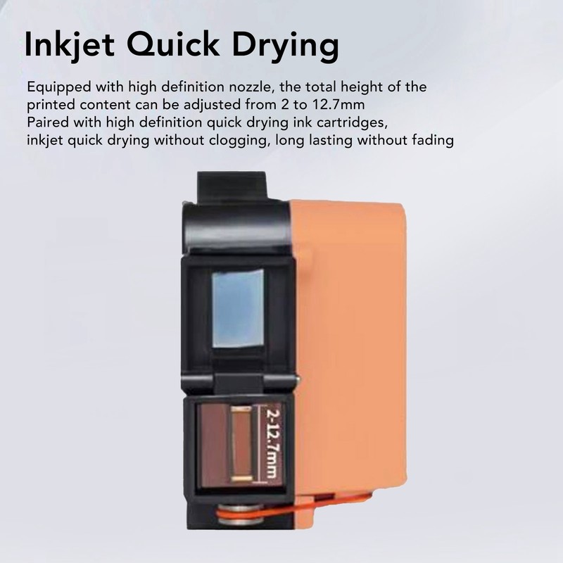 Handheld Inkjet Printer LED Touchscreen 4 Core CUP Automatic Portable