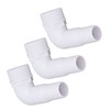 3Pcs Elbow Adapter Connector 90 Degree Fitting for Hayward SPX1105Z3
