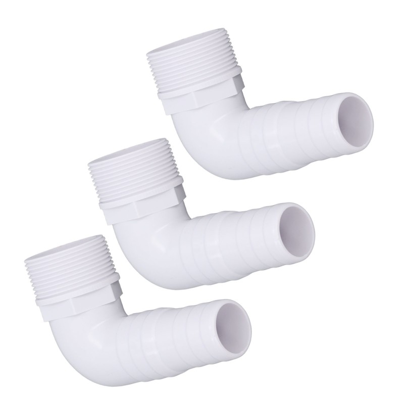 3Pcs Elbow Adapter Connector 90 Degree Fitting for Hayward SPX1105Z3
