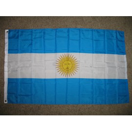 Argentina Flag Super Poly 2X3 2Ft X 3Ft Flag Banner