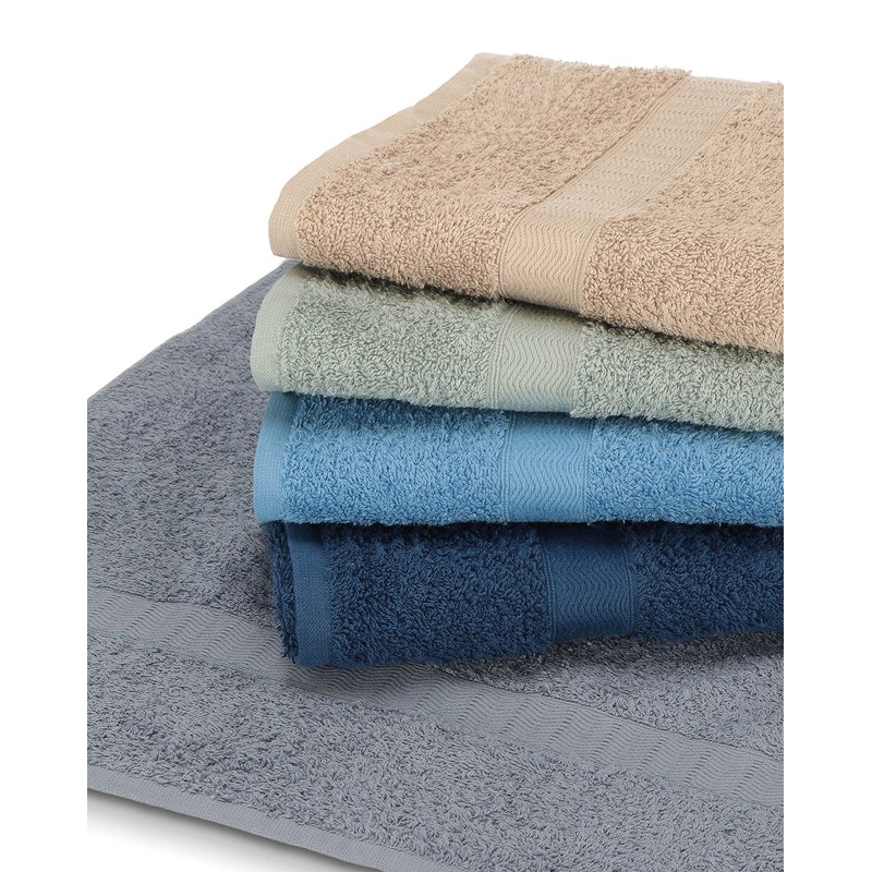 Gabel Plain Towel Set, 100% Cotton, 100 x 60 x