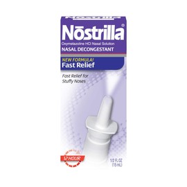 Nostrilla Nasal Decongestant Original Fast Relief 0.50 oz (Packs of 6)