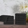 Superior Set, Cotton, Black, Face Towel