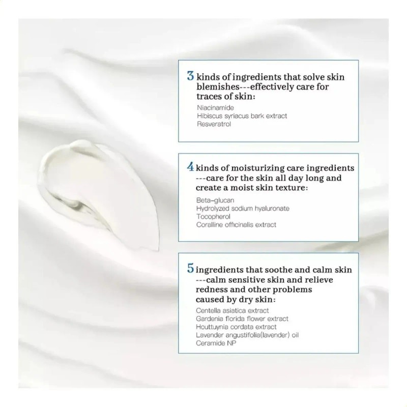 Crema 345 Calmante | Crema Hidratante Diaria*3pcs