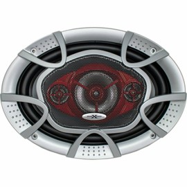 SoundXtreme 6x9 4-Way 520W Car Stereo Speaker w/ 2X Audiotek 6x9 Car Truck Van Speaker Box