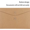 10 Pcs A4 Kraft Paper Envelopes File Folders Pockets Project