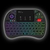 Rii Mini Tastatur mit Touchpad, Smart TV Tastatur, 2,4 GHz