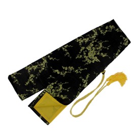 JomMart HB0462 Katana Bag, Black Base, Plum Blossom, Medium, 43.3 inches (110 cm), Storage and Storage of Japanese Swords, Imitation Swords, Bamboo Swords, Cosplay