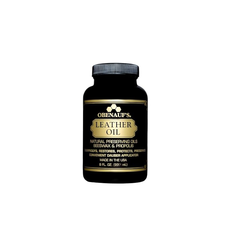 Obenauf's Leather Oil - Leather Conditioner (8oz) - Restore and