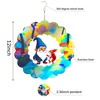 Gnomes Hanging Wind Spinners,12 Inch 3D Garden Spinner Kinetic Art