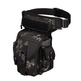Huntvp® Tactical Leg Bag Military Leg Bag Molle Waist Bag Sports Tactical Leg Bag Army Leg Pockets Waterproof Belt Bag Tool Bag for Leg Men Women Motorcycle Hiking Outdoor