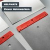 HELPMATE - Painter's spatula made of stainless steel - 4-piece