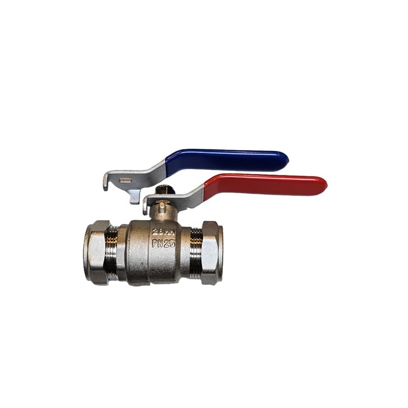 TC 28mm Lever Ball Valve Full Bore Compression Isolation Valve