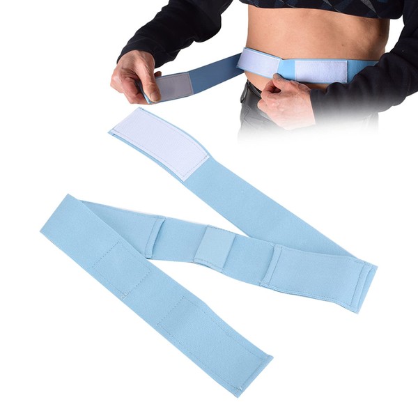 Peritoneal Dialysis Tube Belt, Adjustable Breathable Abdominal Back Support, Catheter