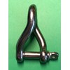 Stainless Steel 316 Twist Shackle 1/2" (12mm) Marine Grade