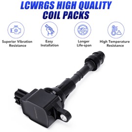 Set of 8 Ignition Coil Pack and Spark Plugs Fits for 2004 2005 2006 2007 Nissan Titan Armada Infiniti QX56 5.6 V8 Replaces# UF510 C1483