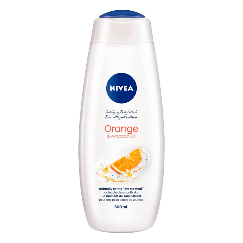 NIVEA Jabón Líquido Corporal Humectante Orange And Avocado Oil (400