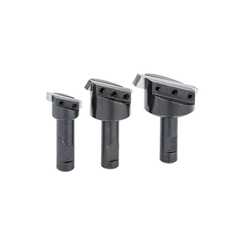 Grizzly H5935 Fly Cutter Set with Tool Bits, 1/2-Inch