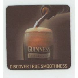 Guinness Beer COASTER - Dublin Ireland - Discover True Smoothness