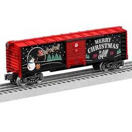 Lionel 2019 Christmas, Electric S Gauge American Flyer, Boxcar
