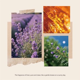 Reed Diffusers Set Lavender Scent with Transparent Bottle, 7.10 oz Diffusers for Home with 7 Diffuser Sticks, Reed Diffuser for 120 Days, Long Lasting Scent for Bedroom, Spa and Sleep Support