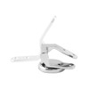 QWORK Toilet Seat Sturdy Hinge Replacement Parts, 2 Set Stainless