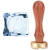 craspire Ice Cube Tray Initials S Ice Stamp Ice Stamp