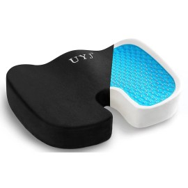 UYJ Seat Cushion for Office Chair,Memory Foam Seat Cushion,Tailbo