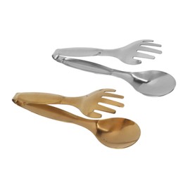 Pinzas para Cuchara, Tenedor y Buffet, 2 Unidades, de Acero Inoxidable, Pinzas Pequeñas para Servir Alimentos, Repostería, Accesorios de Cocina, para el Hogar Pasteles y pan