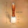 OWDEN Professional Leather Carving Hammer, Leathercraft Mallet Nylon Head with