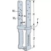 Simpson Strong-Tie CBSQ46-SDS 4 x 6 Column Base Galvanized