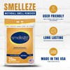SMELLEZE Natural Smell Eliminator Deodorizer: 25 lb. Bag Granules Takes