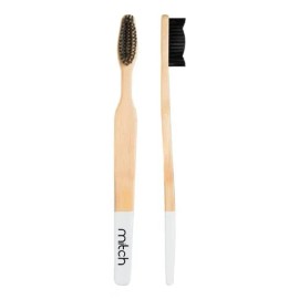 Cepillo Dental Bambú Ecológico Carbon Activado Mitch                                                                                                  