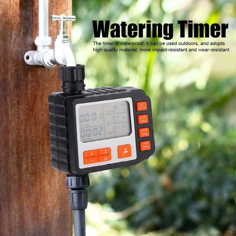 Irrigation Timer, LCD Display, Water Timer, Automatic Irrigation Regulator for