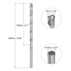 sourcing map 10mm Twist Drill Bits, High-Speed Steel Straight Shank