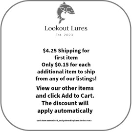 Lookout Lures Minnowhead Spinnerbait - Double Willow - Baby Gill - 1/2 Oz