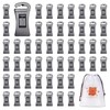 Pack of 60 Sock Clips for Washing Machine and Dryer,