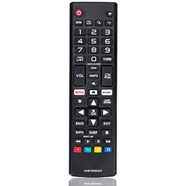 AKB75095307 Remote Control Replacement fit for LG LED LCD TV 43UJ6500 43UJ6560 49UJ6500 49UJ6560 55UJ6520 55UJ6540 55UJ6580 60UJ6540 24lm520d 24LM520S 28lm520s