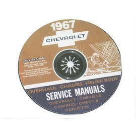 1967 Corvette Shop and Service Manual on CD